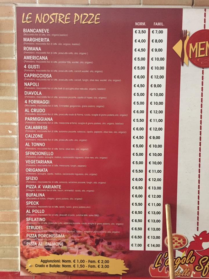 Menu di I Due Galletti 