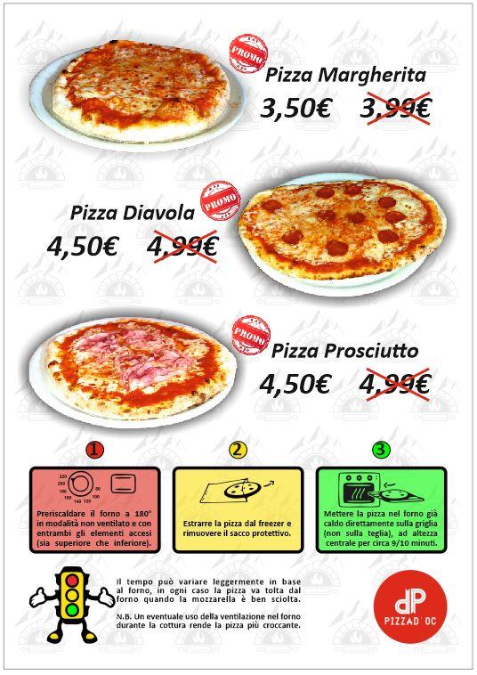 Menu di Pizzad'Oc Pradléves 