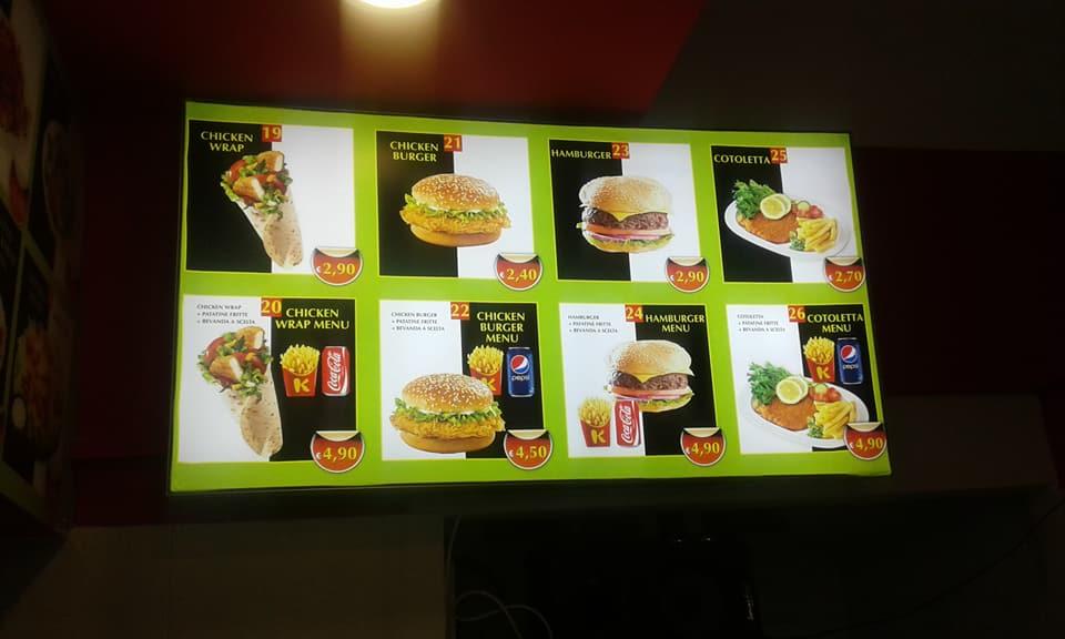Menu di Bismila Kebabberia Molfetta 