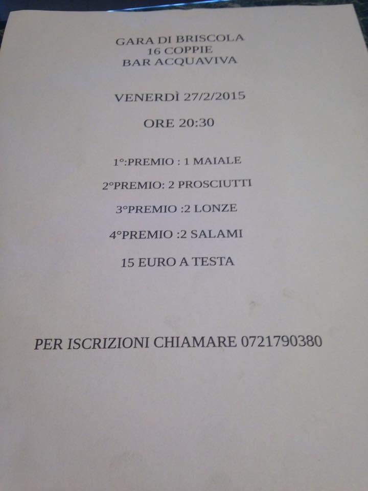 Menu di Willy Bar 