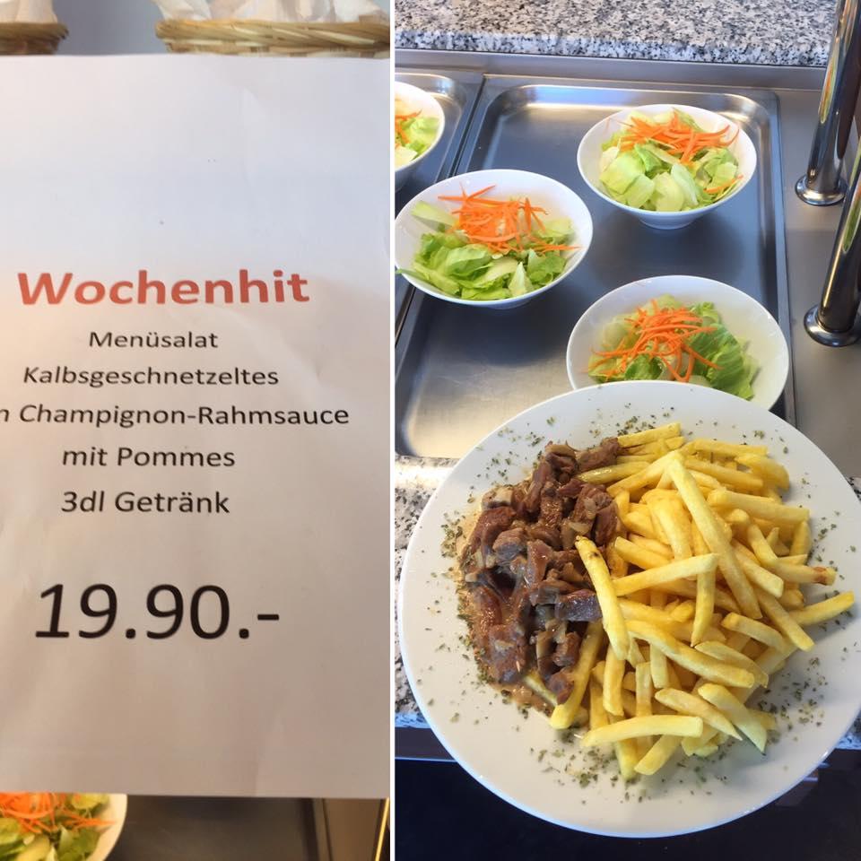 Menu di Bistro Marmor Deluxe Oensingen 