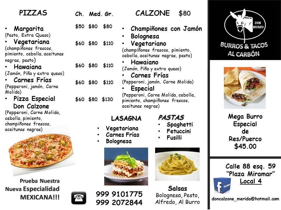 Carta de Don Calzone