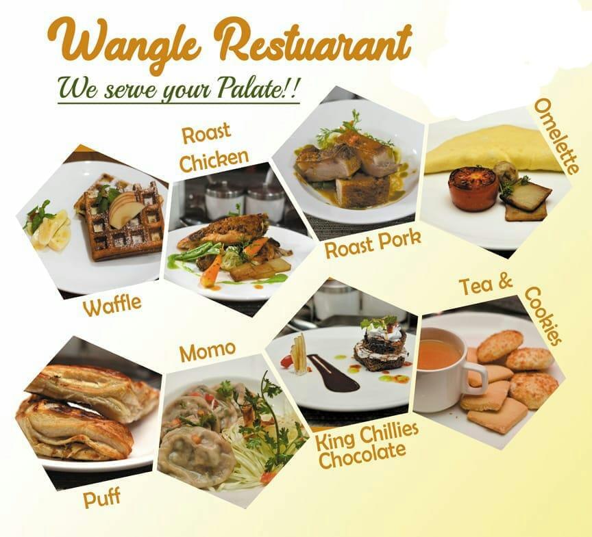 Wangle Cakes &Bakes menu