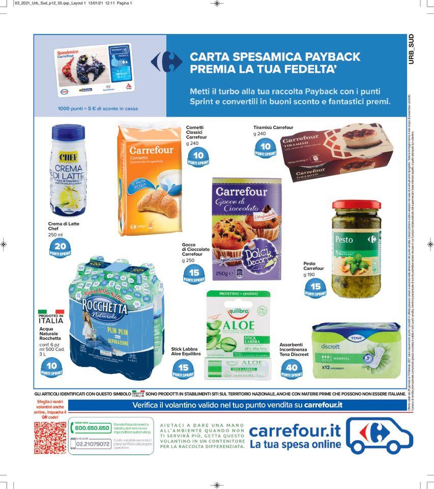 Menu di Carrefour Market Aversa 