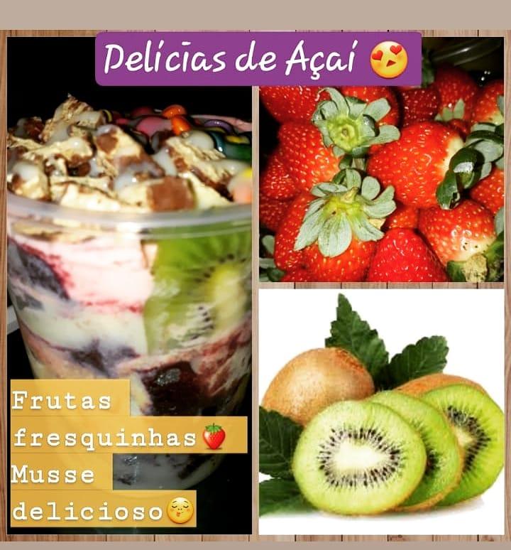 Delicias de Açai cardápio