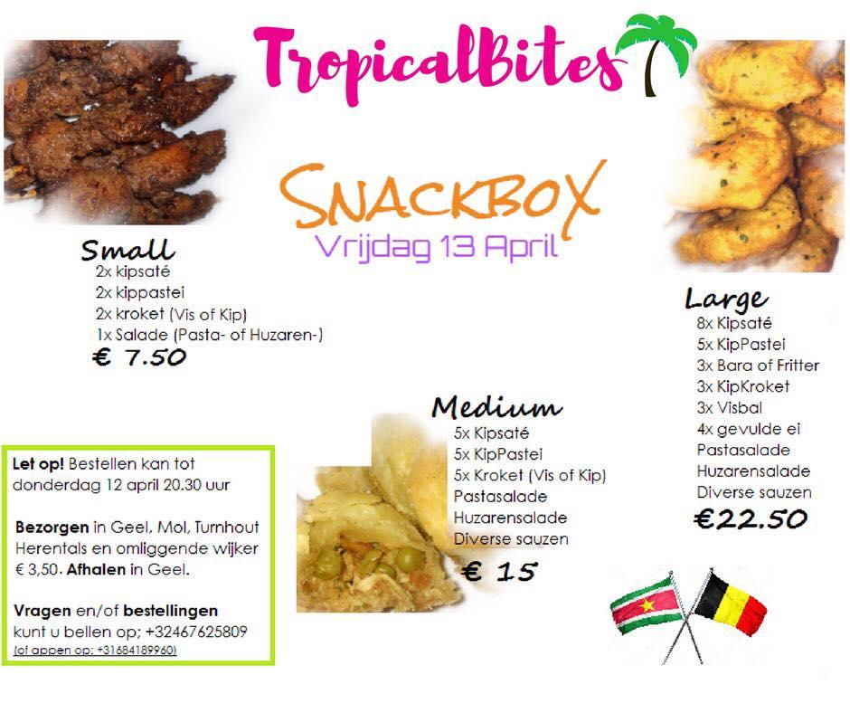 TropicalBites menu