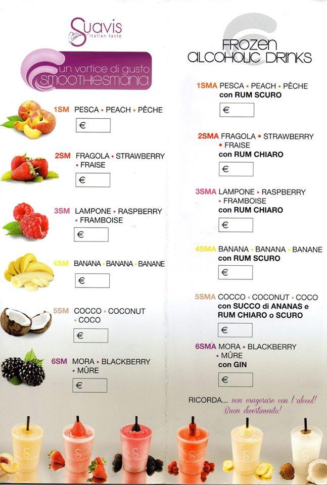 Menu di Cafè Del Corso 