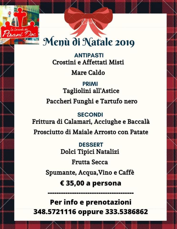 Menu di La Locanda Dei Pisani Doc Pisa 