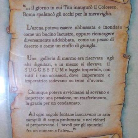 Menu di Suggestum Roberto Pelle Rome 