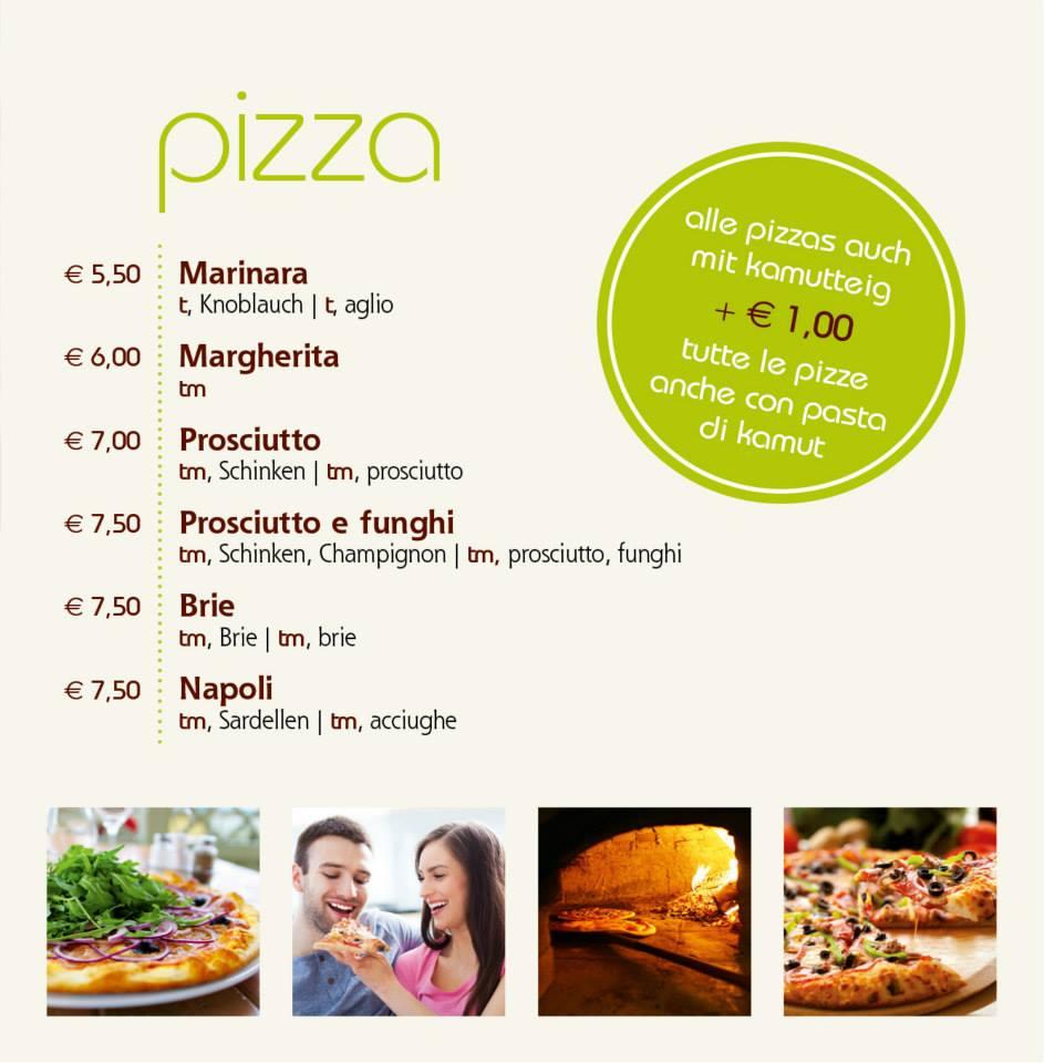 Menu di PIWI pizza & wings express 