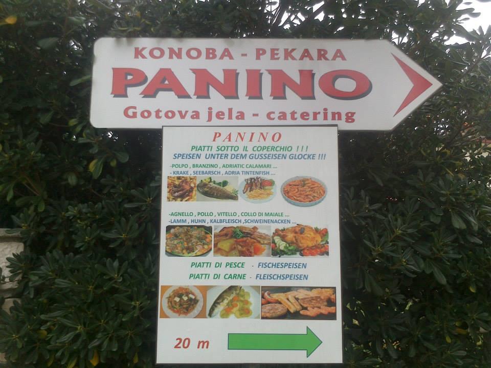 Menu di Konoba Panino 