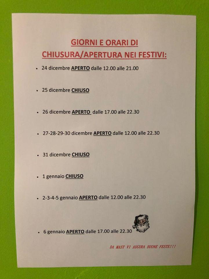 Menu di Sartoria cinese 