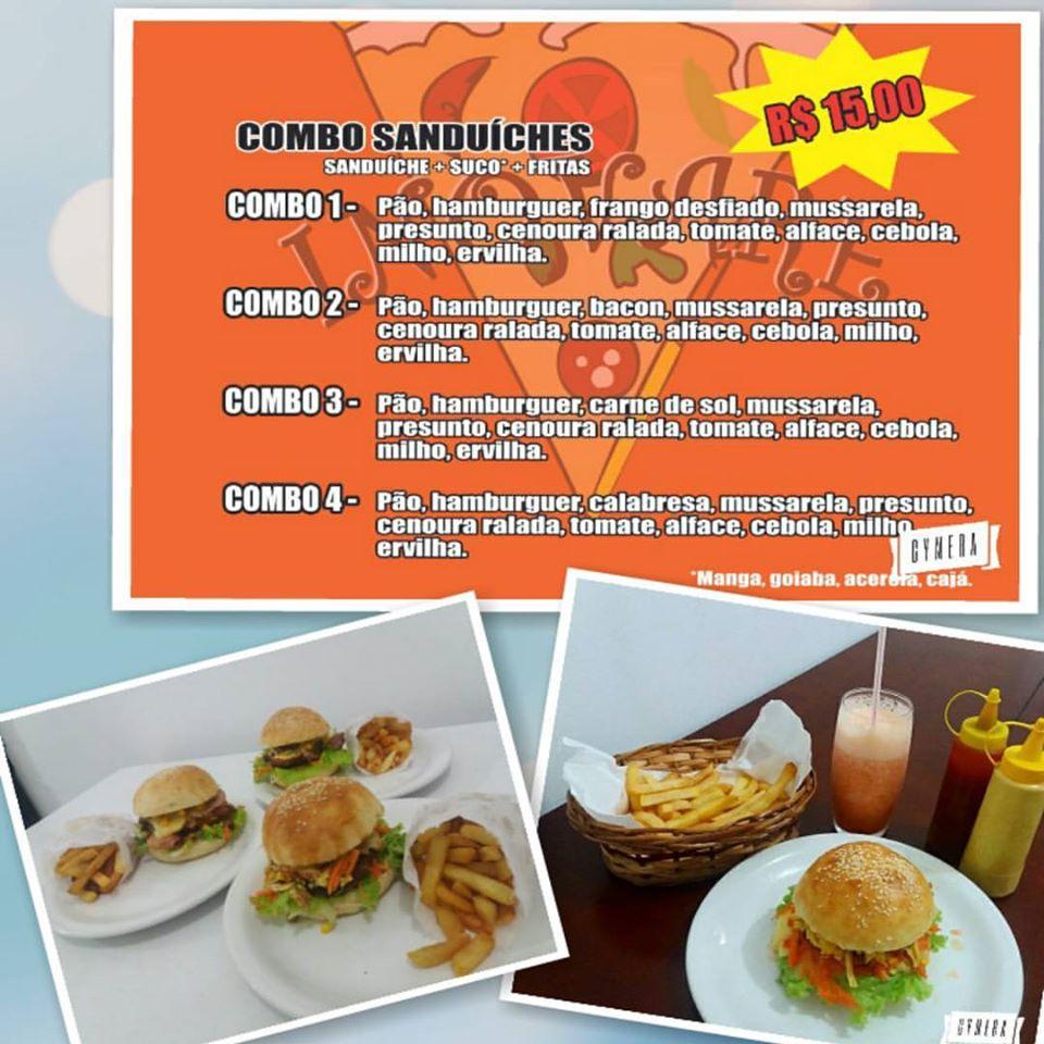 Carta de Pizzaria Inovare