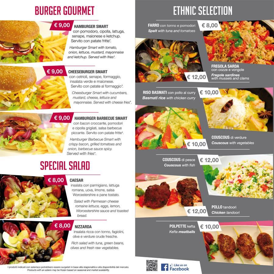 Smart Restaurant menu