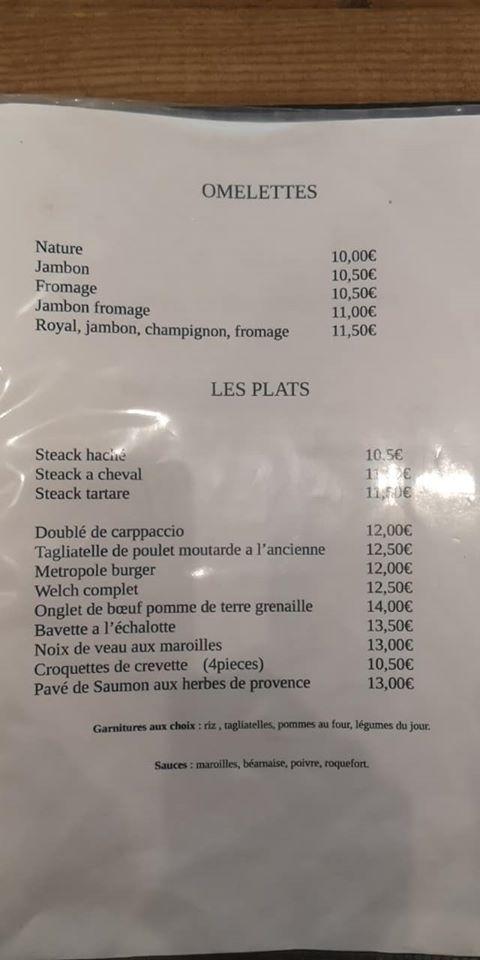 Carta de Le Métropole
