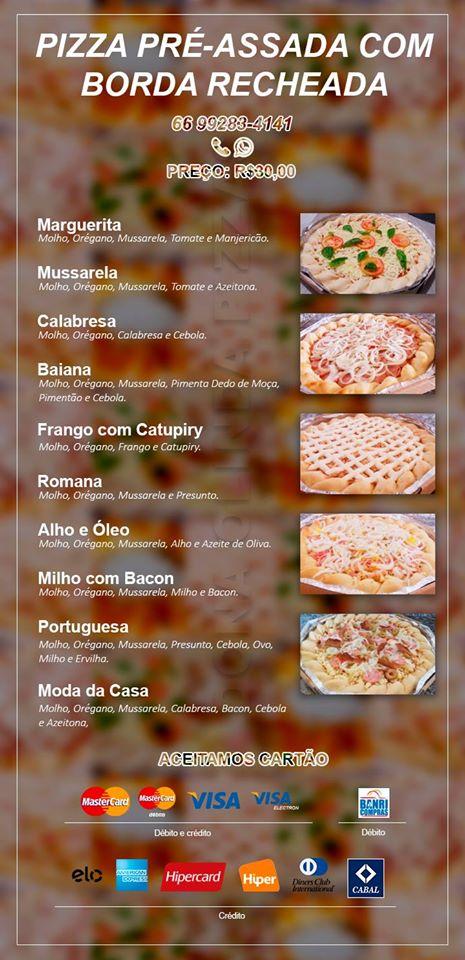 Dona Olinda Pizzas cardápio
