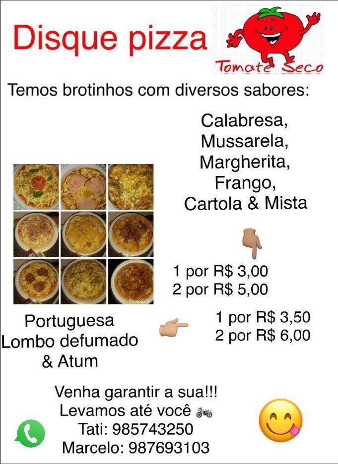 Disque Pizza Igarassu PE cardápio