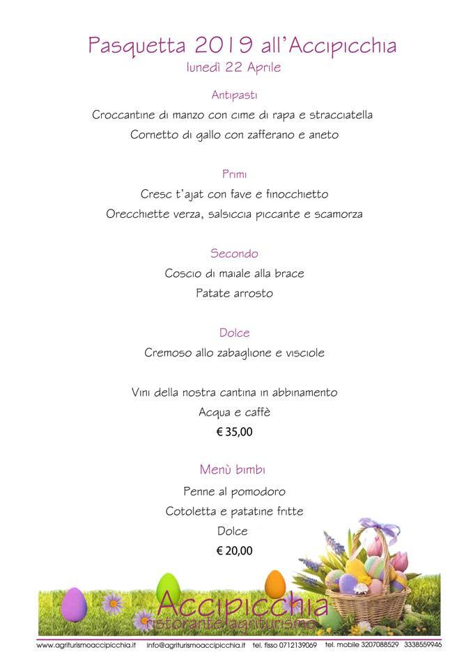 Menu di Il Cardeto David & Eleonora Ancona 