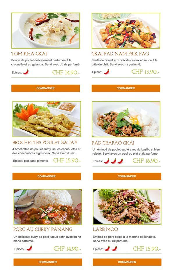 Menu di The Thai Kitchen 