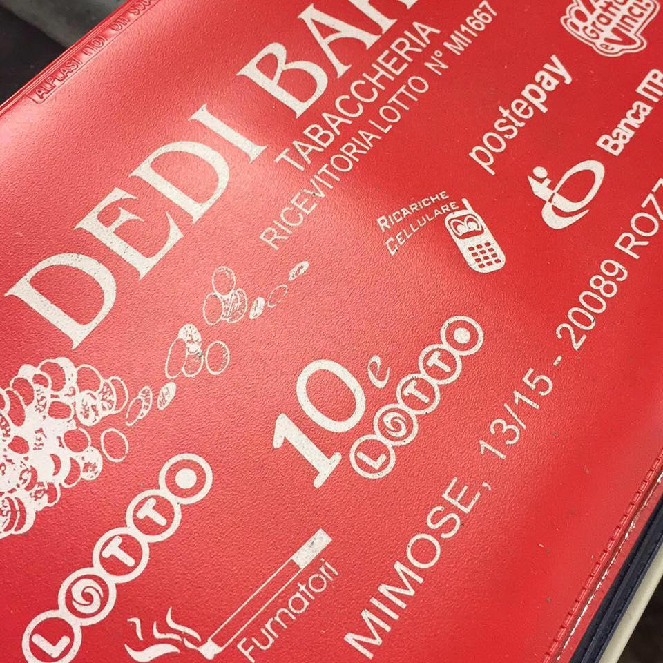 Menu di Dedi Bar 