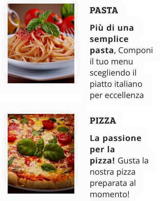 Menu di Pastizza Italia 