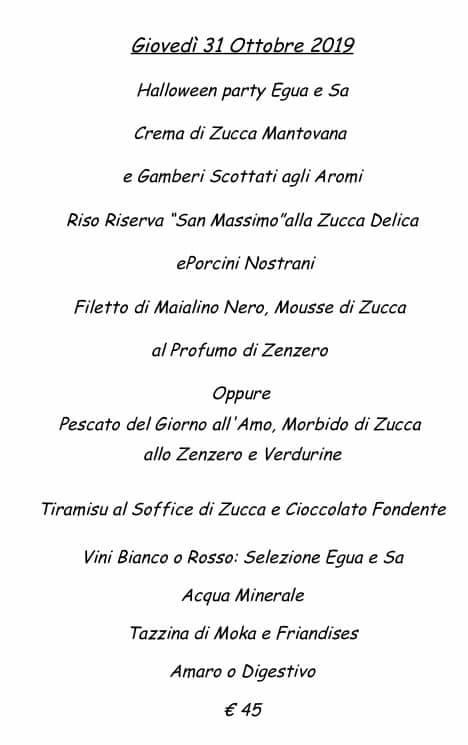 Menu di Egua e sa^ 
