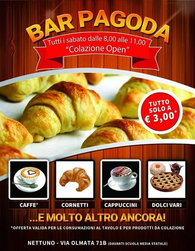 Menu di Bar "La Pagoda" 