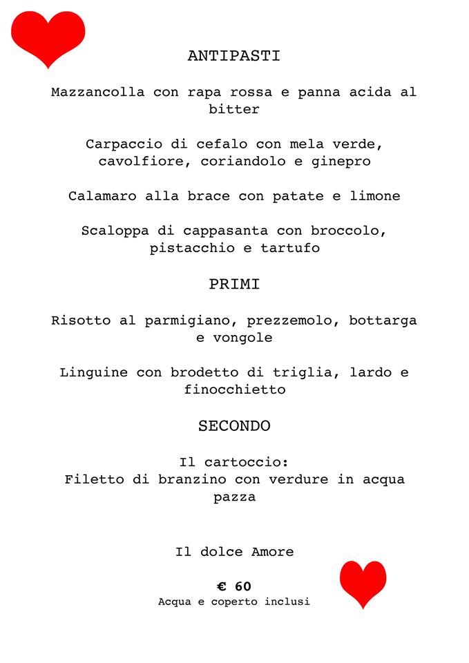 Menu di Amelia 