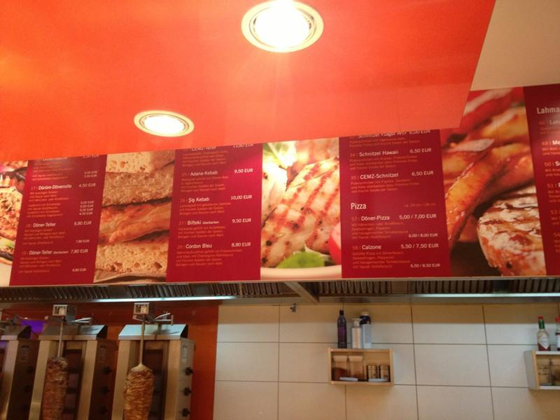 CEMZ menu