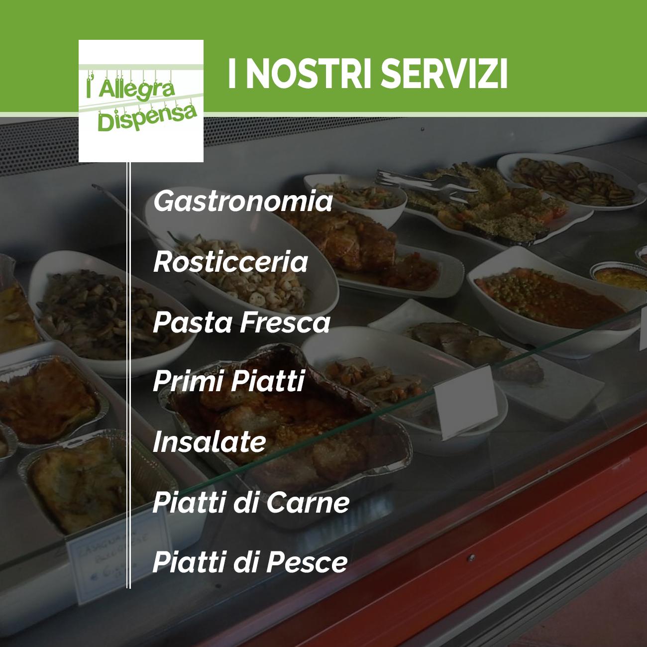 Menu di L'allegra Dispensa 