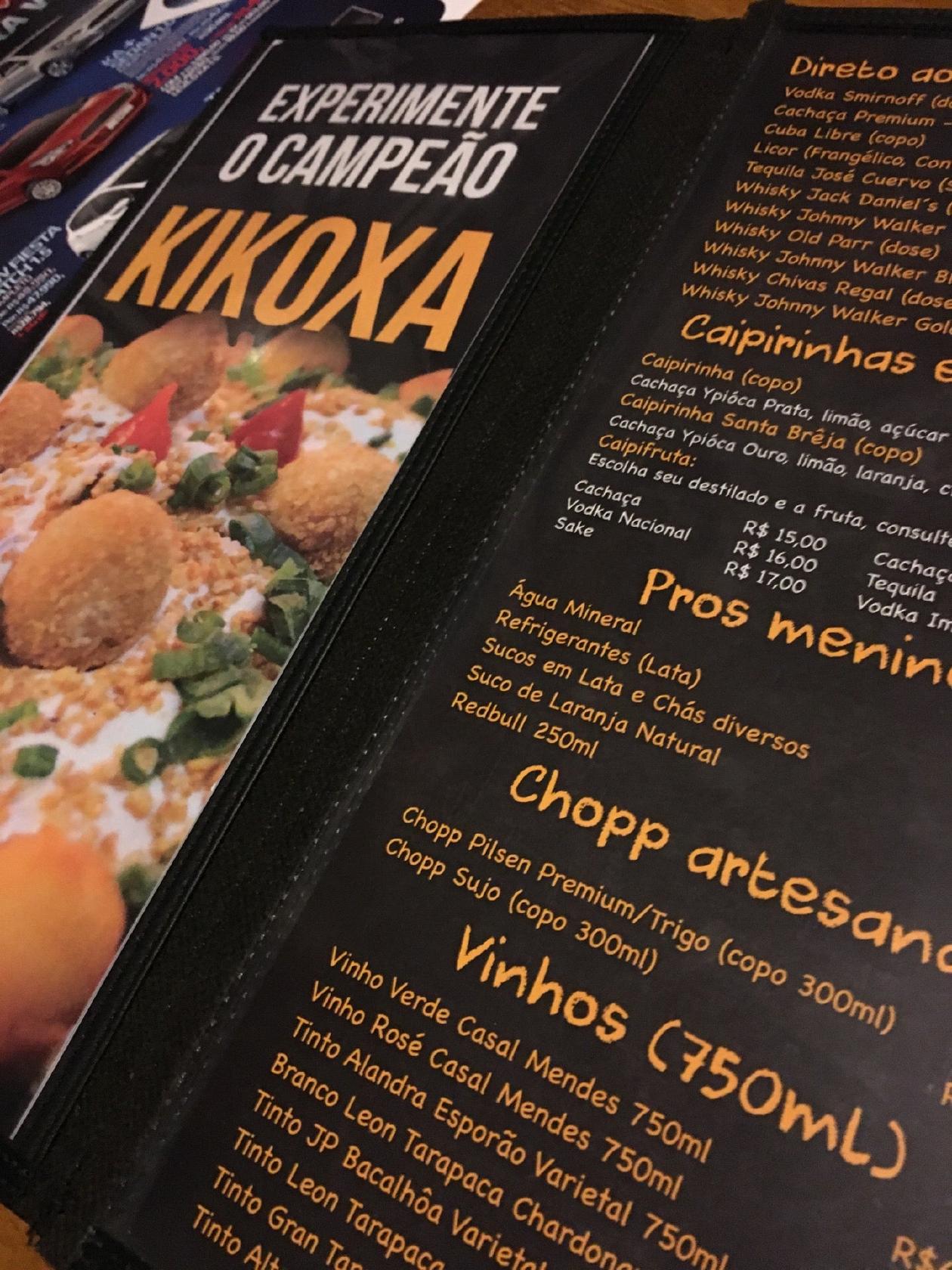 Santa Brêja Gastrobar cardápio