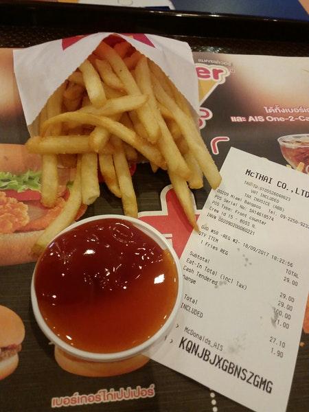 McDonald's メニュー