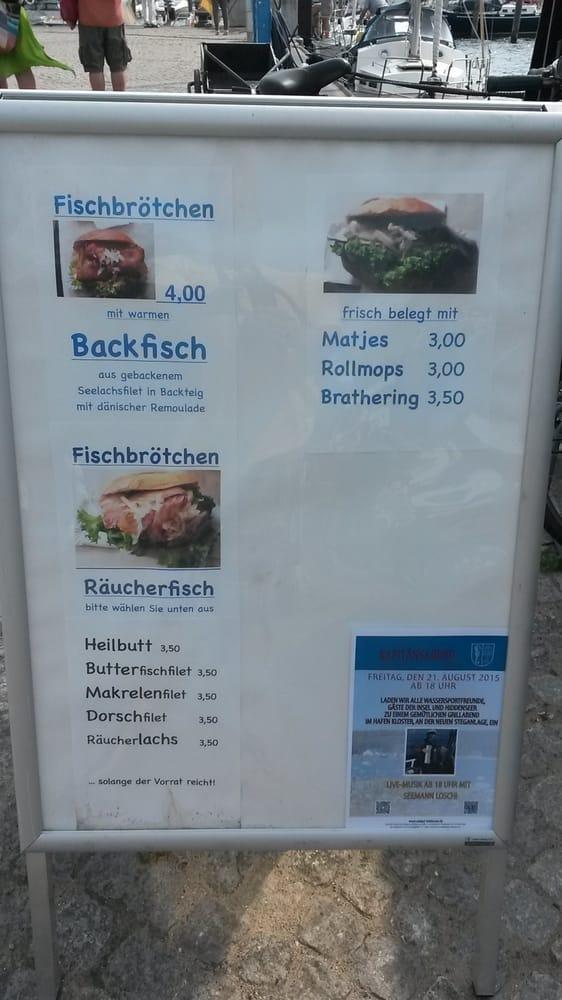 Fischkutter menü