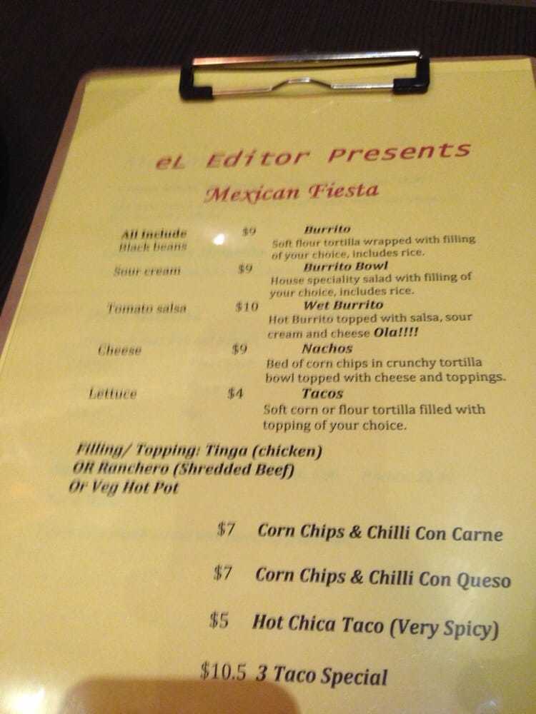 Carta de El Editor