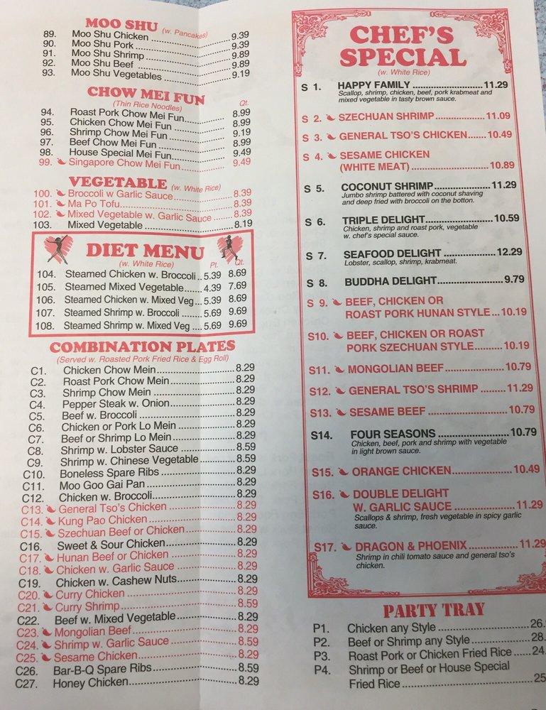 Menu at China King of Lake Worth restaurant, West Palm Beach, Lake ...