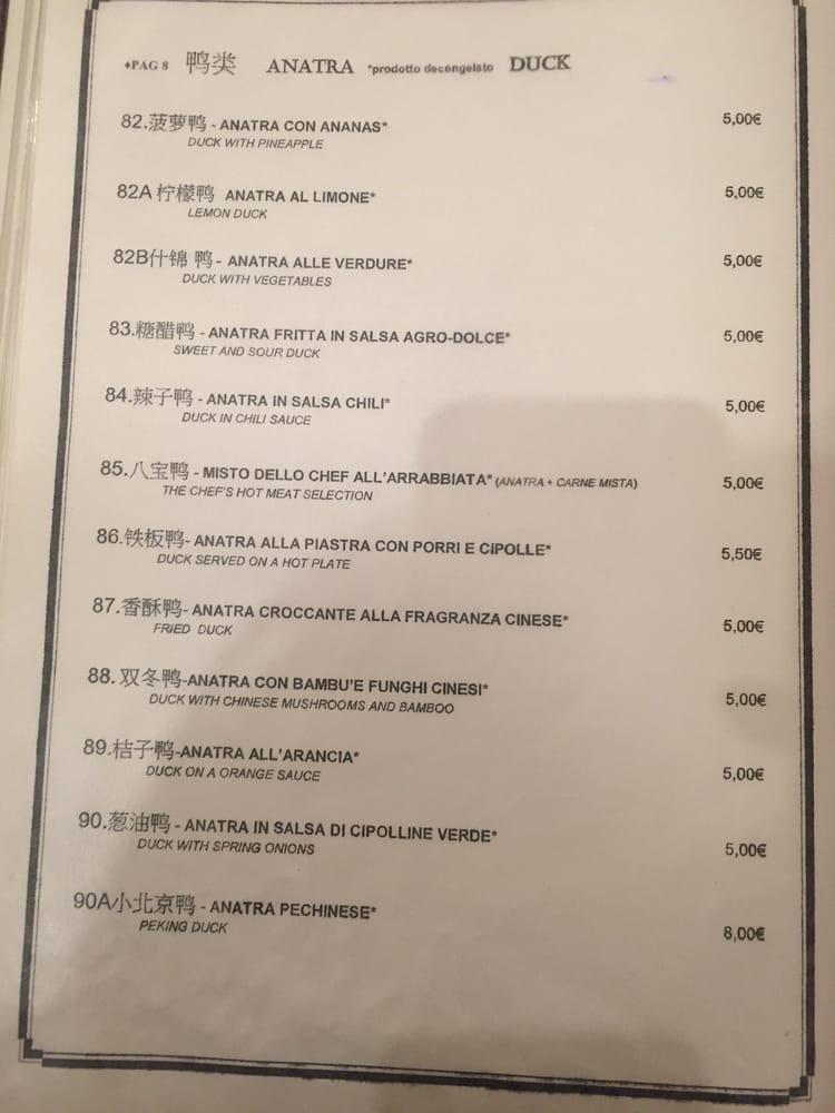 Menu di La Città Capitale 