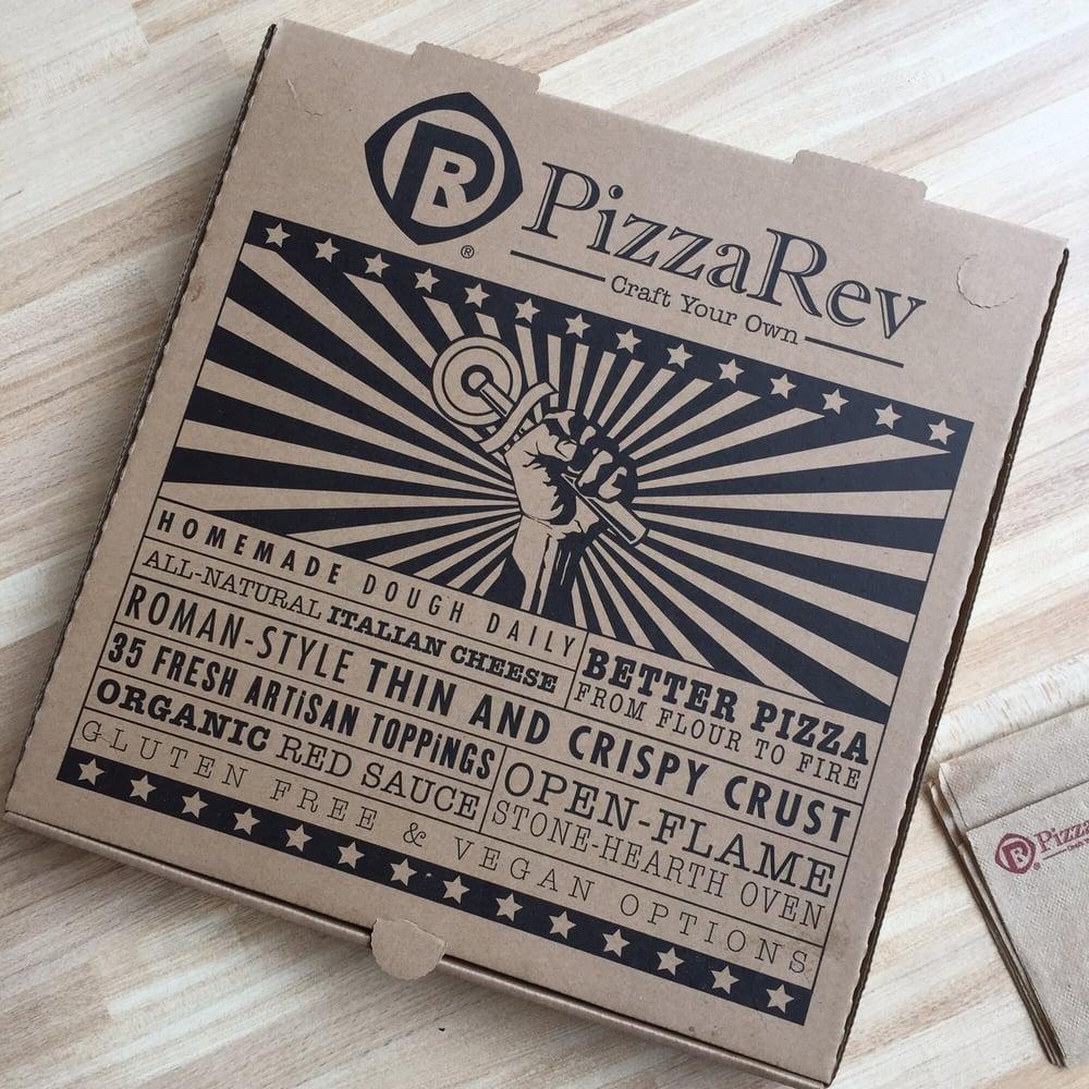 Carta de PizzaRev