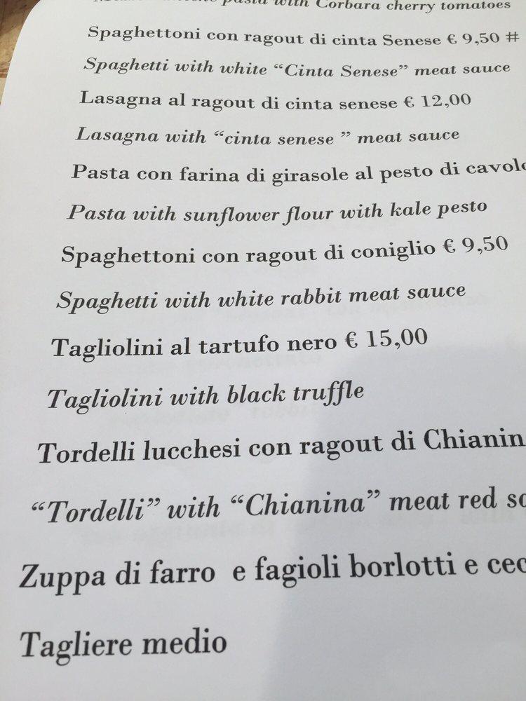 Menu di Il Gallo Viadante 