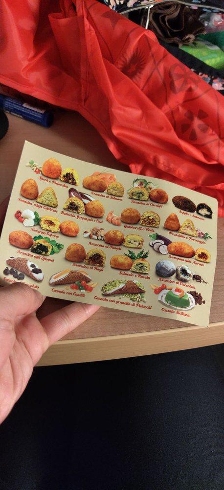 Menu di Dell' arancina 