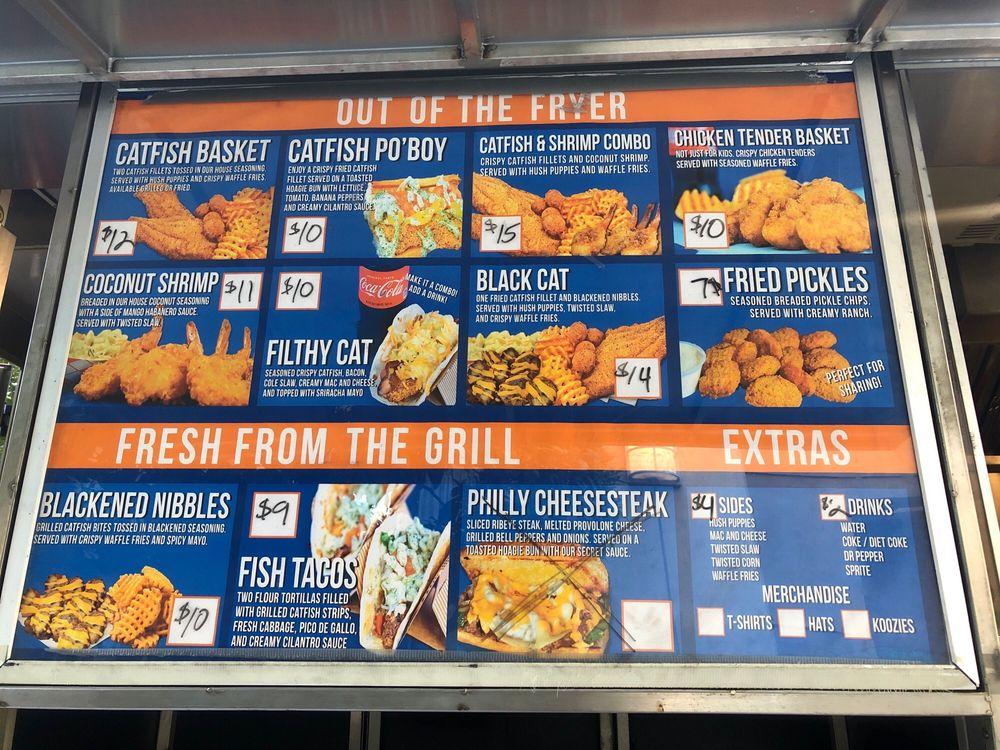 Twisted Catfish menu