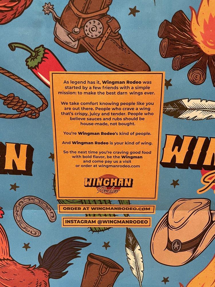Carta de Wingman Rodeo - Montecito Street