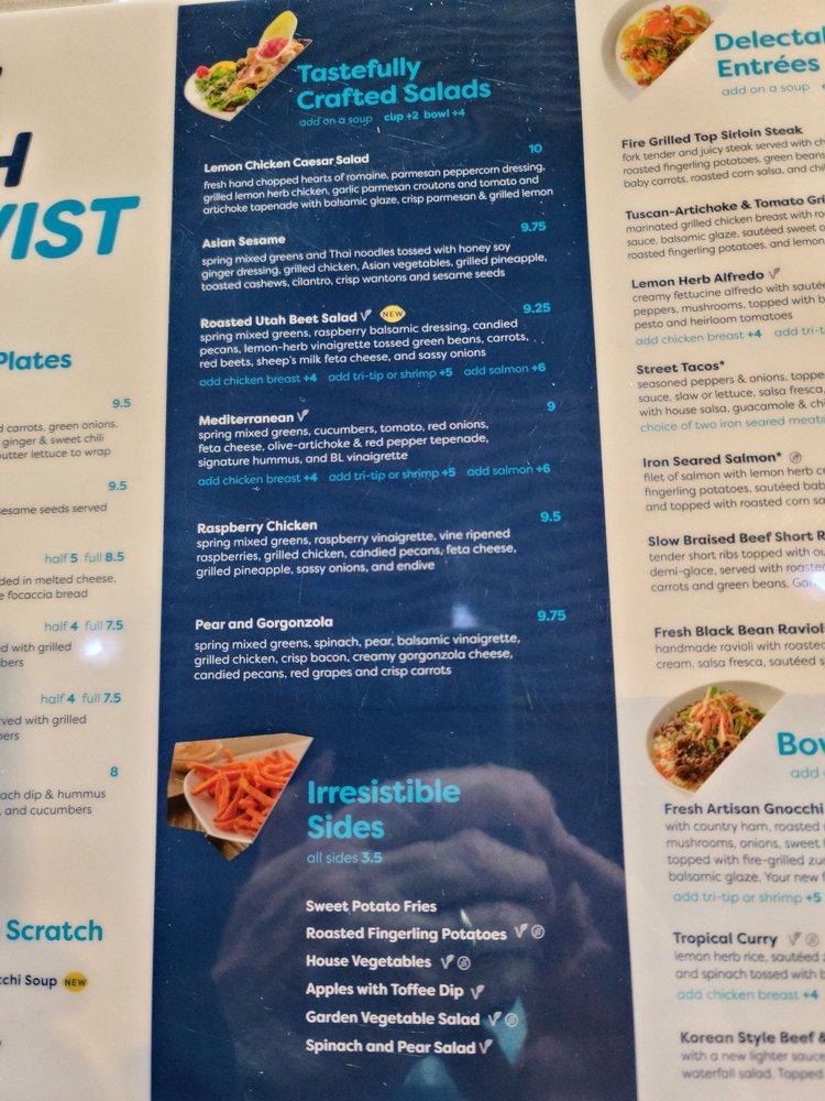 Carta de Blue Lemon