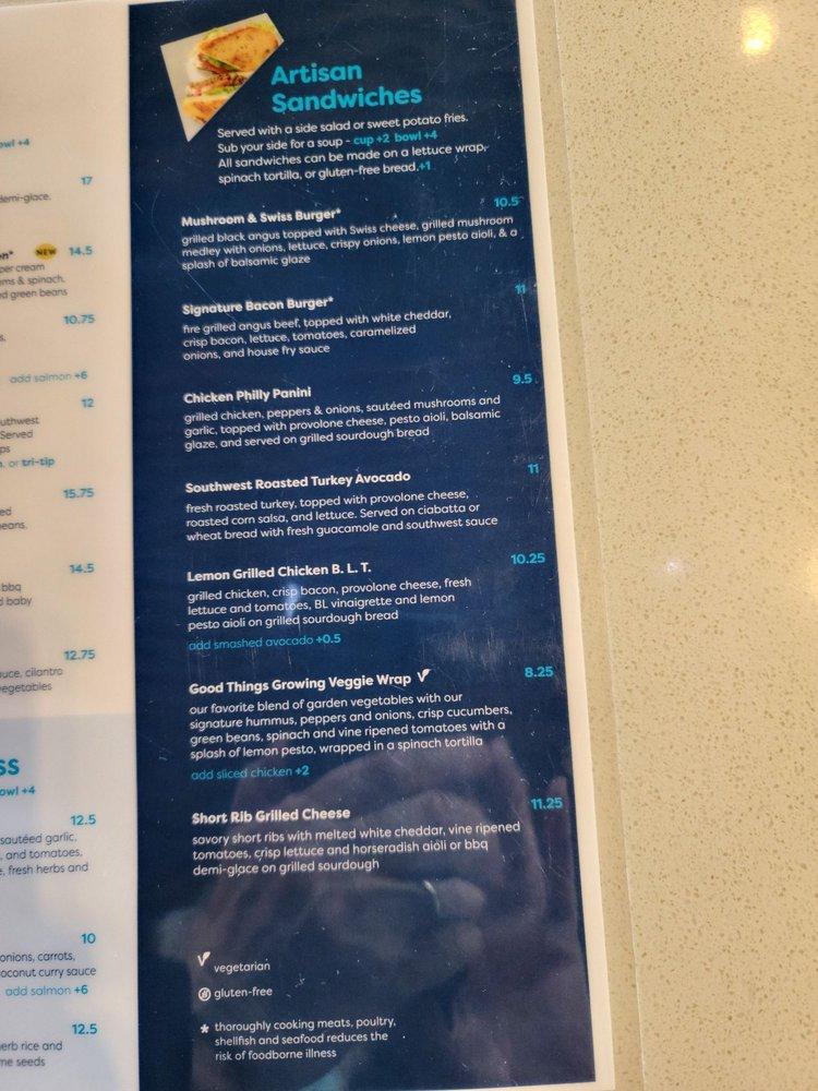 Carta de Blue Lemon