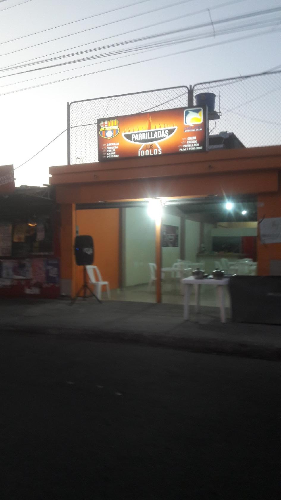parrilladas los idolos