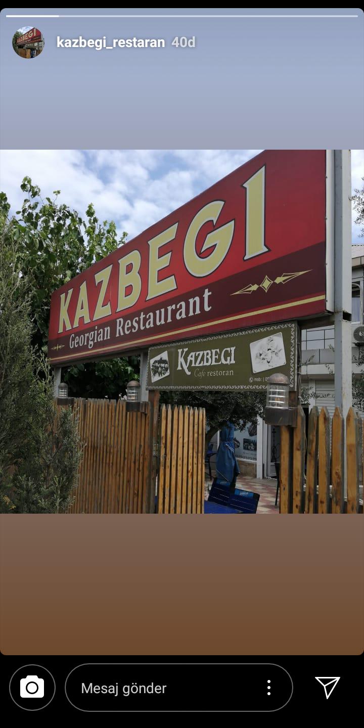 Kazbegi restourant