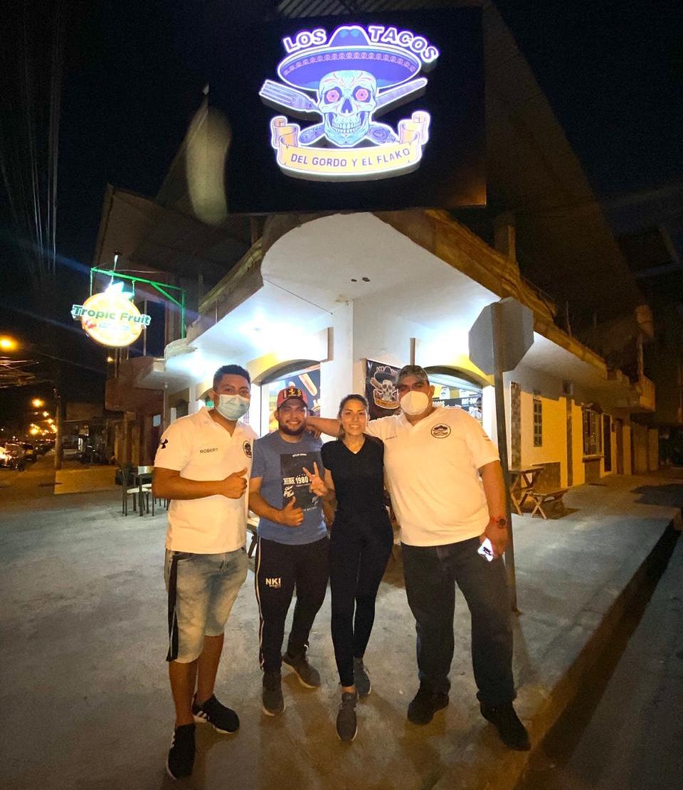 Los tacos del gordo y el flako