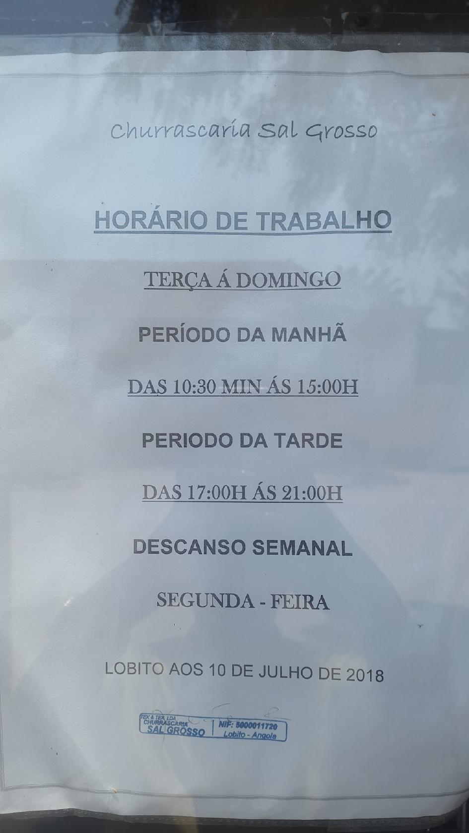 Churrasqueira Sal Grosso