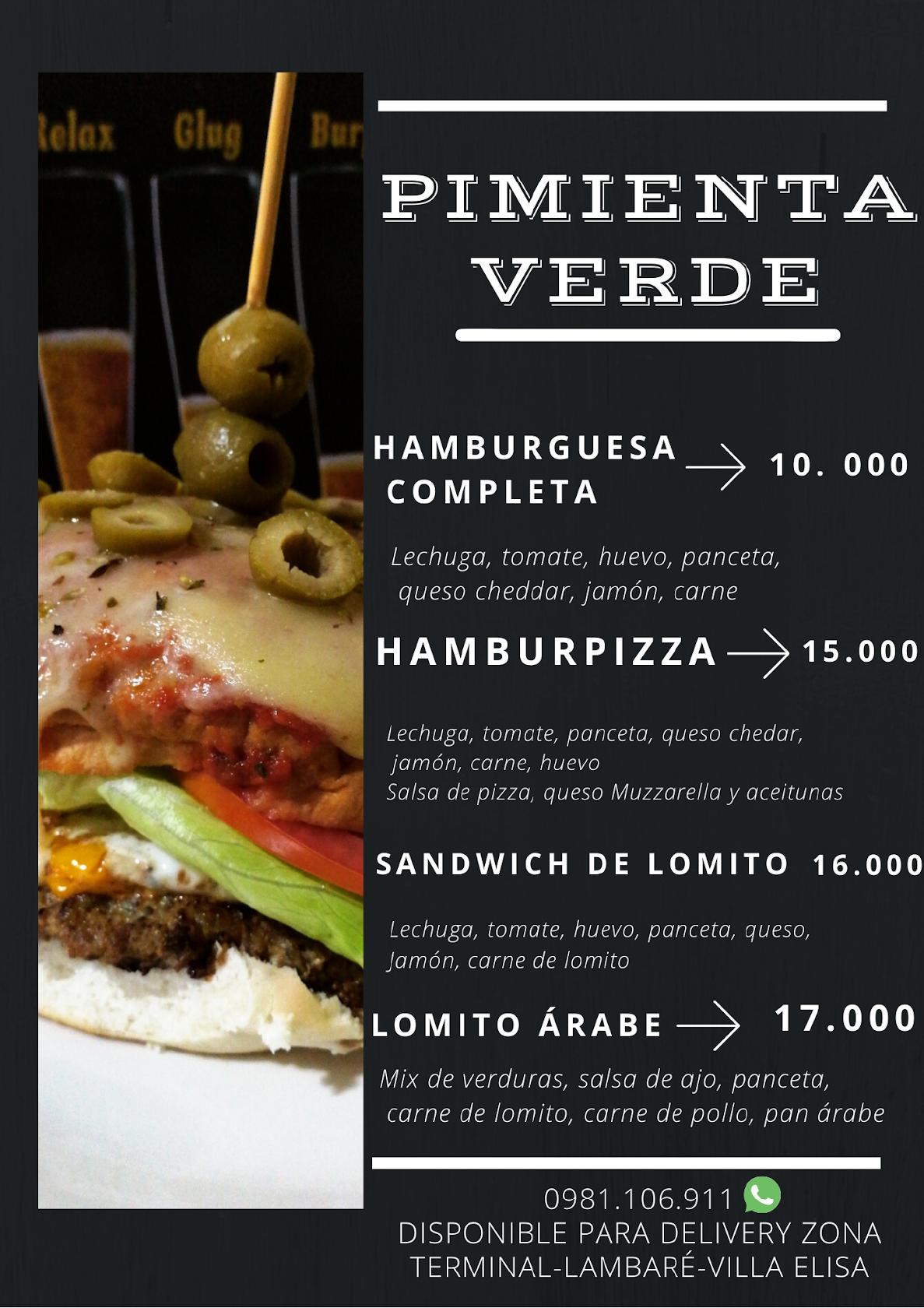 Café-Bar Pimienta Verde.