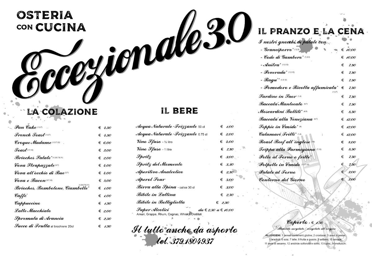 Osteria con Cucina Eccezionale 3.0