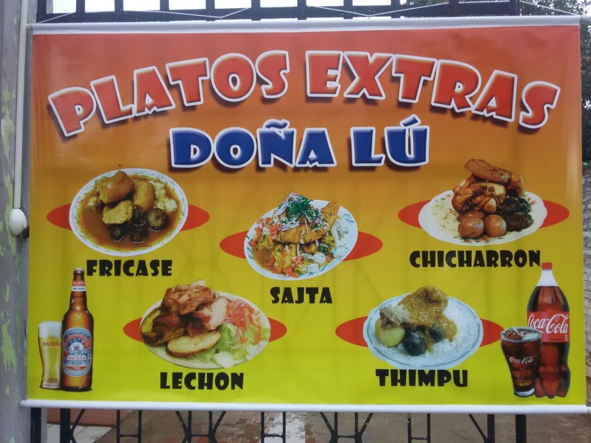 Platos Extras Doña LU